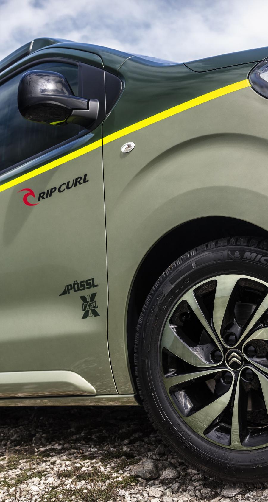 Детали экстерьера Citroen SpaceTourer Rip Curl Concept 2017 года  (фото 6 из 14)